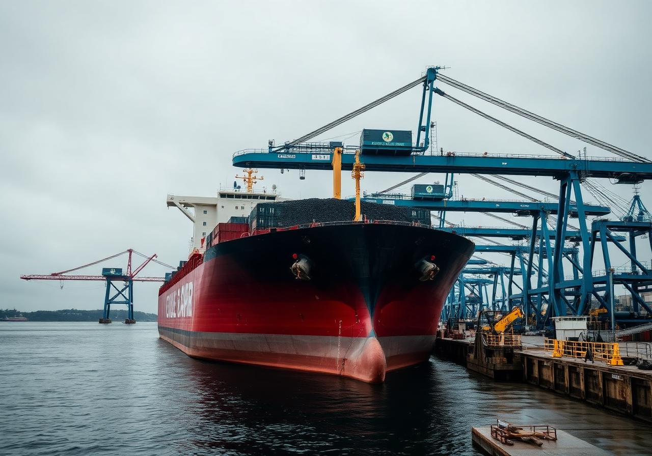 Supramax fertiliser cargo